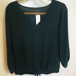 Dark Green  Blouse